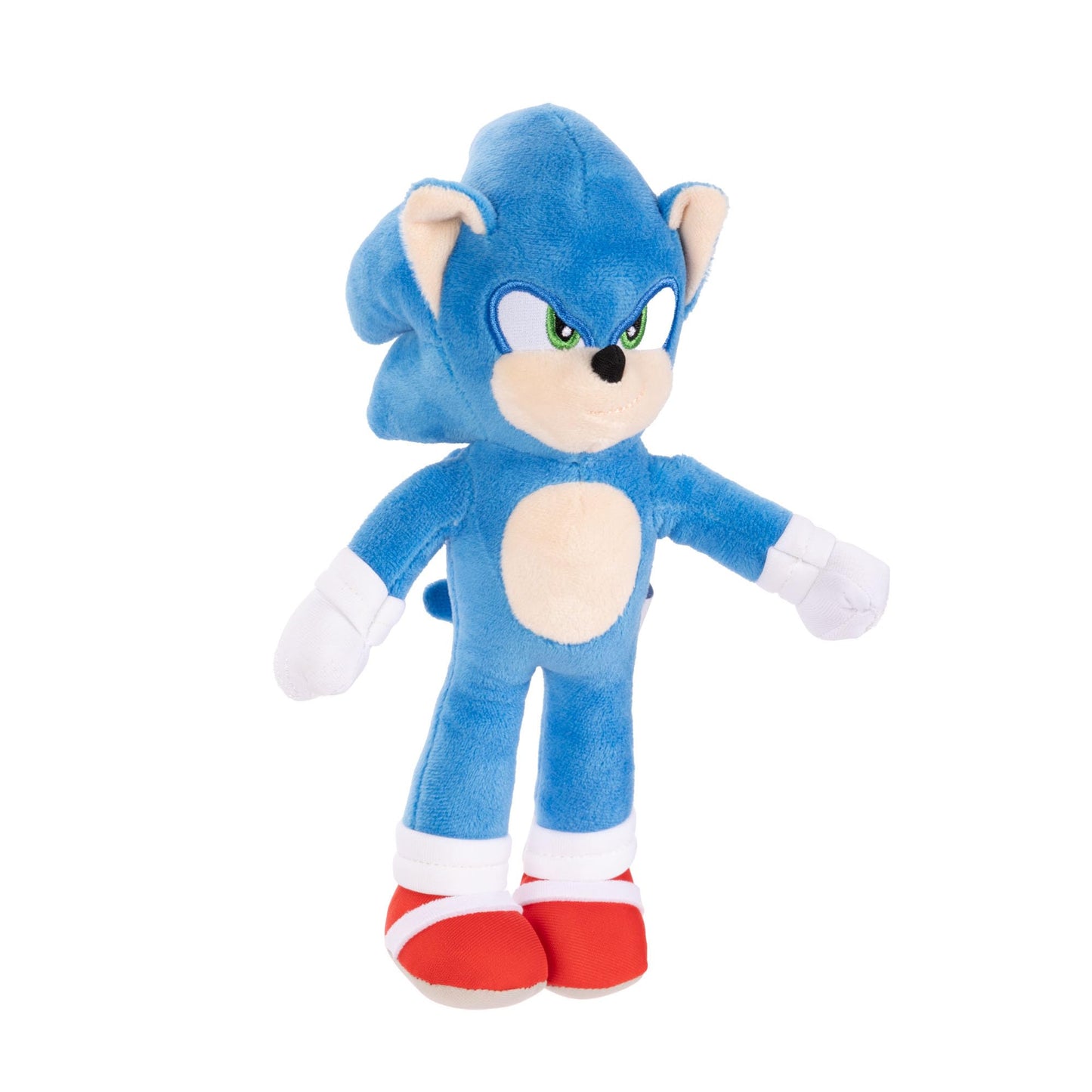 Sonic The Hedgehog Plush Knuckles 9-Inch Stuffed Toy - Officially Licensed, Polyester, Sonic & Knuckles, Model 423694-PB, 2-Pack Set