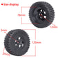CrazyHobby RC Short Course Truck Wheels and Tires with Foam Inserts for 1/10 Traxxas Slash 4X4 BL-2S 2WD Losi Tenacity TT Baja R