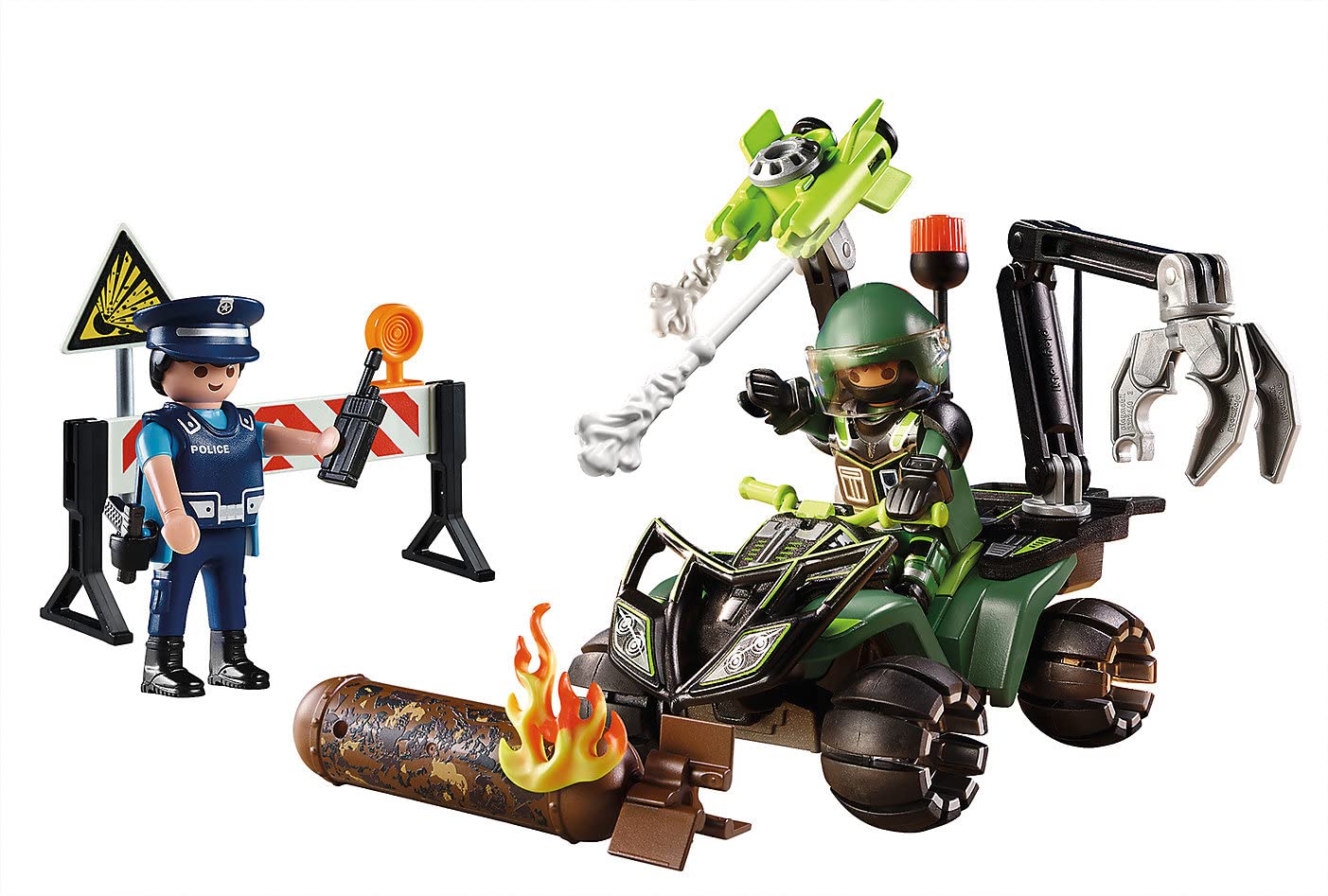 Playmobil Police Training Starter Pack, Model 70817, One Size, Colourful Plastic