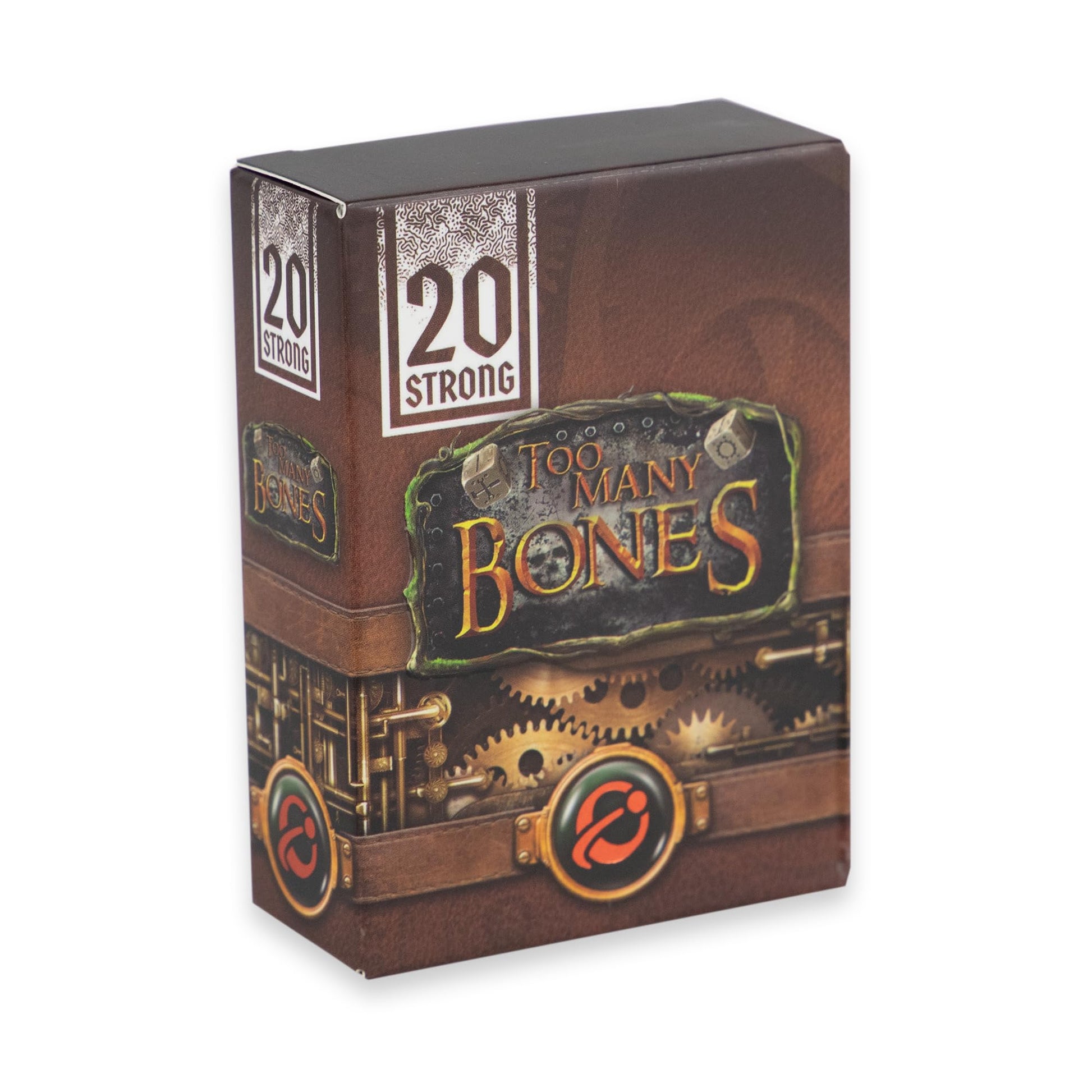20 Strong: Too Many Bones Deck Expansion - Dice Battles  Tyrant Encounters & Strategic Gameplay