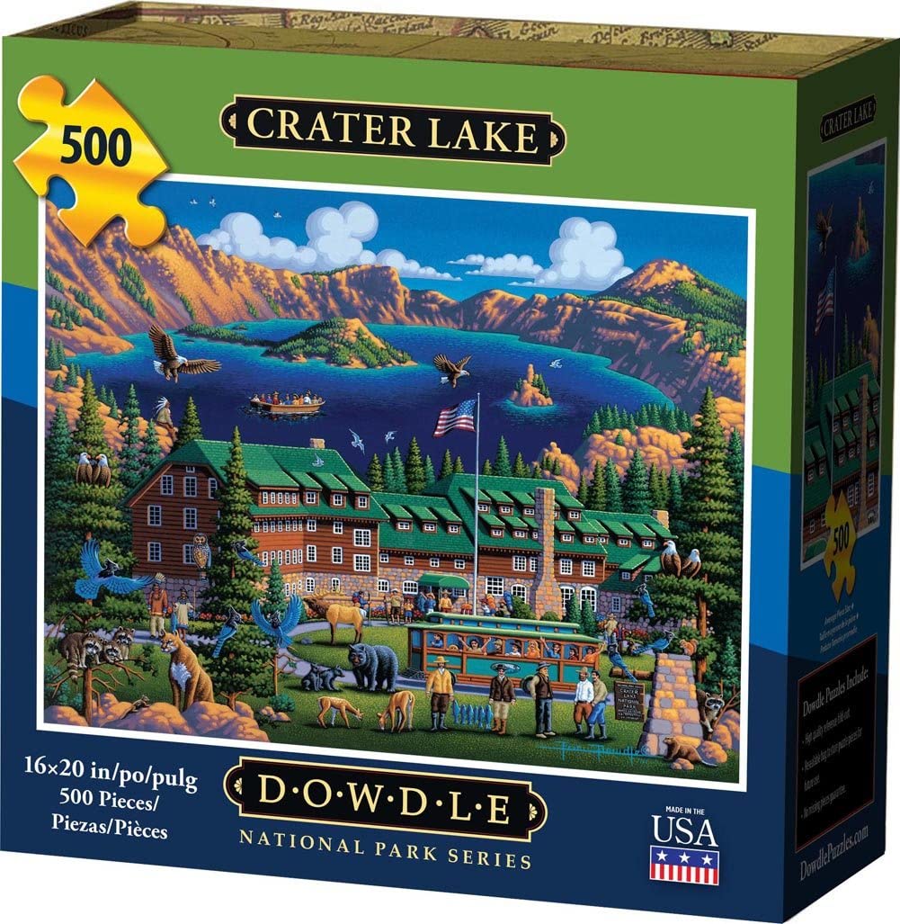 Dowdle Jigsaw Puzzle - Crater Lake National Park - 500 Piece