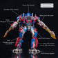 Qccx Car Robot Toys, Deformation Toy Cars, Action Figure With Two Extra Interchangeable Head - Part Of Alloy