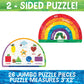 Briarpatch | The Very Hungry Caterpillar 2-Sided Floor Puzzle, Ages 3+
