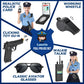 Luucio Girls Police Officer Costume For Kids, Police Costume For Kids, Halloween Costume For Girls, Role Play Kit For Girls