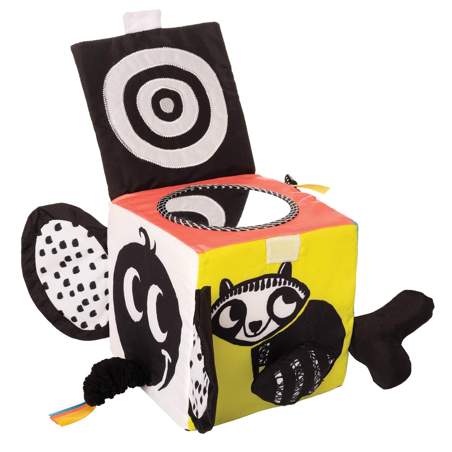 Manhattan Toy Wimmer-Ferguson Learning Cube Multisensory Soft Baby Activity Toy