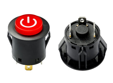 Shengle Children'S Car Power Start Button Switch Accessories For Kids Electric Ride On Car Replacement Parts