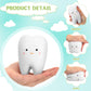 Shappy 24 Pcs Dentist Gift Teeth Jumbo Kawaii Teeth Slow Rising Squeeze Cute Tooth Cartoon Tooth Toy For Girls And Boys Soft Str