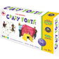 Crazy Forts! 69 Piece Buildable Indoor/Outdoor Play Fort Playset, Diy, Build Your Own, Steam Toy , Purple