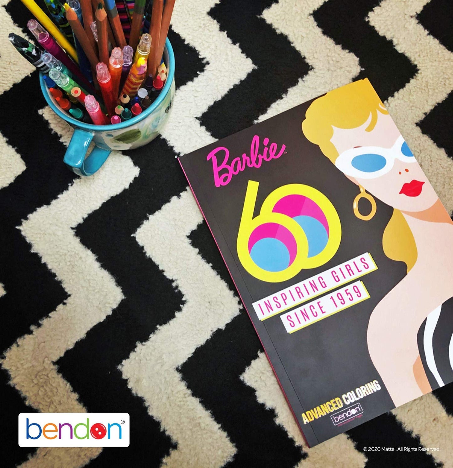 Bendon Barbie Advanced Coloring & Activity Book, Multicolor, 7.75 x 10.75 inches, Model 44752, Paper Material