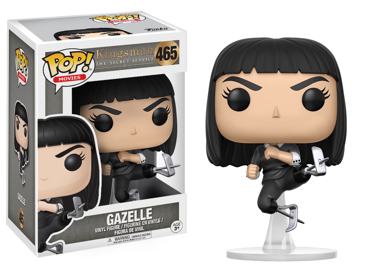 Funko Pop Movies Kingsman Gazelle Action Figure