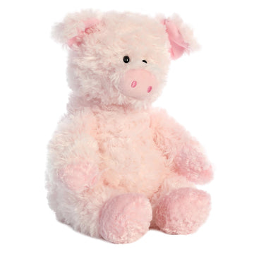 Aurora® Snuggly Tubbie Wubbies™ Pig Stuffed Animal - Comforting Companion - Imaginative Play - Pink 12 Inches