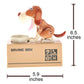 Az Trading And Import Dog Piggy Bank (White Brown)