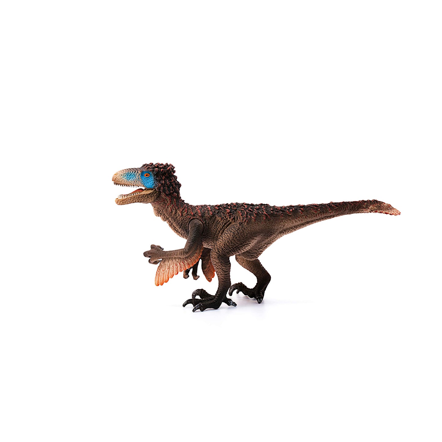 Schleich Dinosaurs Authentic Utahraptor Dinosaur Toy Figurine - Prehistoric Jurassic Adventure World Large Dino Series Toy With Realistic Moving Arms And Jaw For Boys And Girls, Gift For Kids Ages 4+