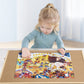 Puzzle Table For Adults, 800Pcs 19'' * 25'' Portable Large Puzzle Storage With 2 Removable Storage Sorting Drawers Smooth Platea
