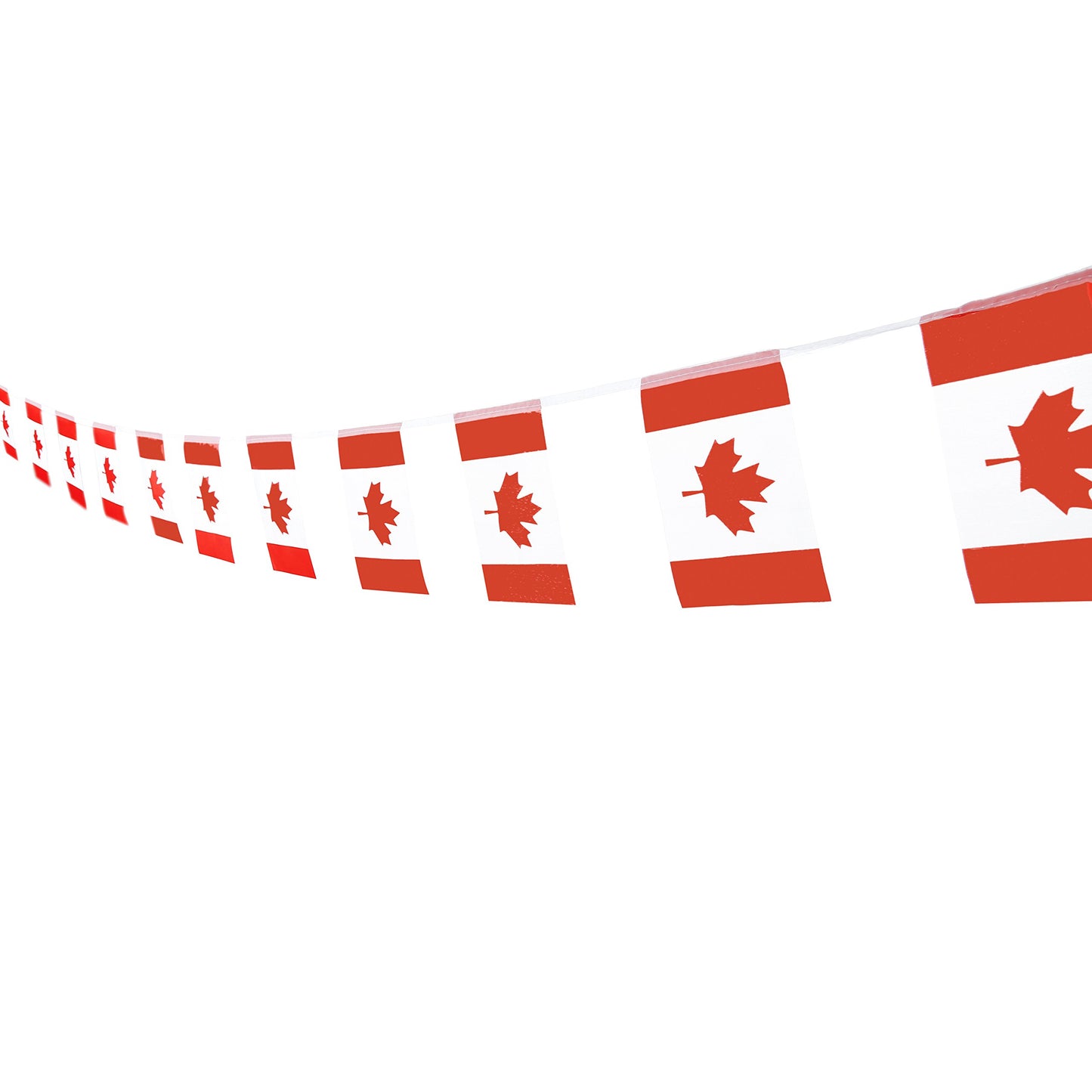 Canada Flag Canadian Flag,100Feet/76Pcs National Country World Pennant Flags Banner,Party Decoration Supplies For,Bar,Indoor. Ou