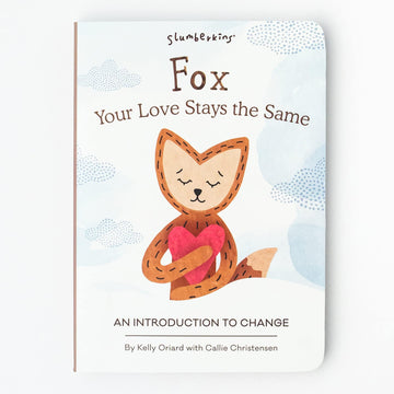 Slumberkins Fox Snuggler & 2 Board Books Complete Set Bundle | Supports Changes, Coping Skills & Transitions | Social Emotional Development | Gift Set (Fox Snuggler Plush + 2 Board Books)
