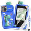 Kids Smart Phone Toys for Boys,Dinosaur Gift Toys for Boys Ages 3-9 Christmas Birthday Gifts Mini Smart Phone Toys with 2.8'' To