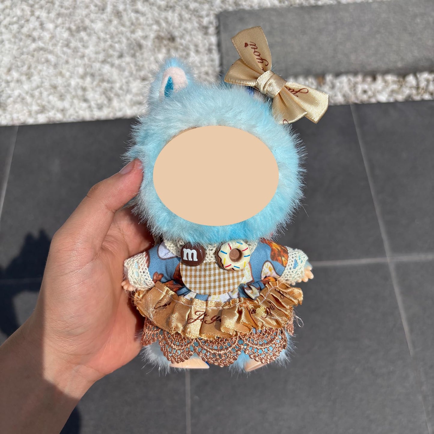 Doll Clothes - Compatible with LBB 5.91-6.7inch(15-17cm) Dolls as Accessories Only  enhanced Dolls Outfit with Accessories  Hand Crocheted Hat  Sweaters  Bag 18