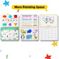 Freebear Busy Book For Toddlers Preschool Learning Activities Resources Autism Sensory Toys Montessori Toys For 2-3 Year Old,Travel Toys, Gifts For Girls And Boys 4 5 6 Years (Animal World)