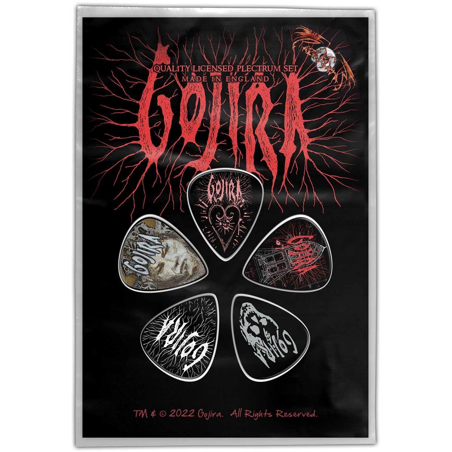 Gojira - Fortitude Guitar Picks (Pack Of 5)