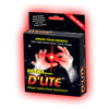 D'lites Regular Red Lightup Magic - Thumbs Set / 2 Original Amazing Ultra Bright Light - Closeup & Stage Magic Tricks - Easy Illusion Anyone Can Do It - See Box for Free Training / Routine Videos