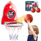 Aooess Basketball Hoop Indoor Toys For Kids 3 4 5 Boys: Toddler Basketball Hoop Indoor Wall Mount Basketball Hoop Suction Cup Ba