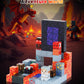 Gleamkid 115Pcs Magnetic Blocks - Building Toys For Boys Girls 3+, With 20 Unique Patterns, Lava Rivers, Volcanoes, & Dragons, S
