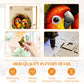 Wooden Puzzles for mature-themeds  Wooden Jigsaw Puzzles for mature-themeds Kids  Naughty Parrot-1 Unique Shaped Wood Puzzles mature-themed  Creative Birthday Gifts for Friends Family Game (11.4 * 10.8in 190pcs)