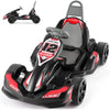 ELEMARA Electric Go Kart for Kids, 12V 2WD Battery Powered Ride On Cars with Parent Remote Control for Boys Girls,Vehicle Toy Gi