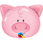 Qualatex Playful Pig Microfoil Balloon, 30-Inches (1-Pack)