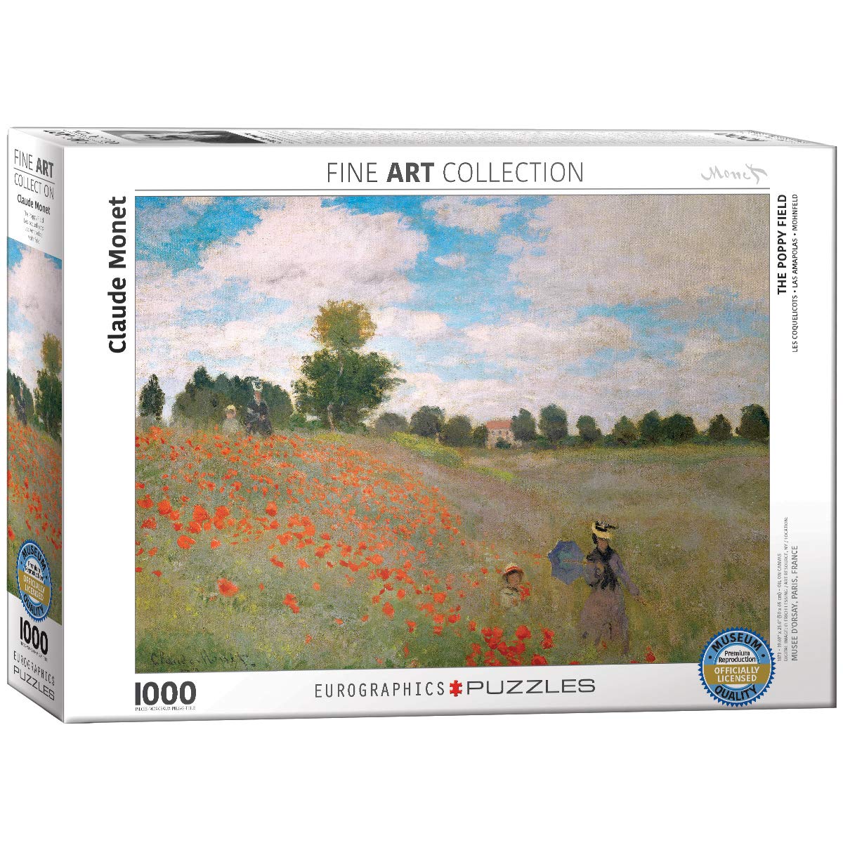 The Poppy Field By Claude Monet