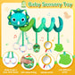 Car Seat Toys for Babies 0-6 Months,Baby Activity Stroller Toy for Newborn 0 3 6 Months,Hanging Rattle Toys for Crib Mobile with