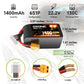OVONIC 130C 6S 1400mah Lipo Battery 22.2V Pack with XT60 Plug for FPV Racing(2pcs)