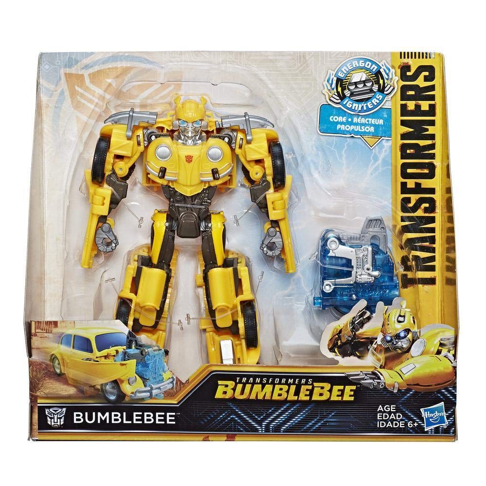Transformers: Bumblebee Movie Toys, Energon Igniters Nitro Bumblebee Action Figure - Included Core Powers Driving Action - Toys For Kids 6 & Up, 7'