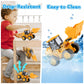 Toddler Toys for Ages 2-4, Kids Toys for 2 3 Year Old Boy Girls,Dump Truck Cement Mixer Excavator Toy Cars Set, BPA Free, Phthal