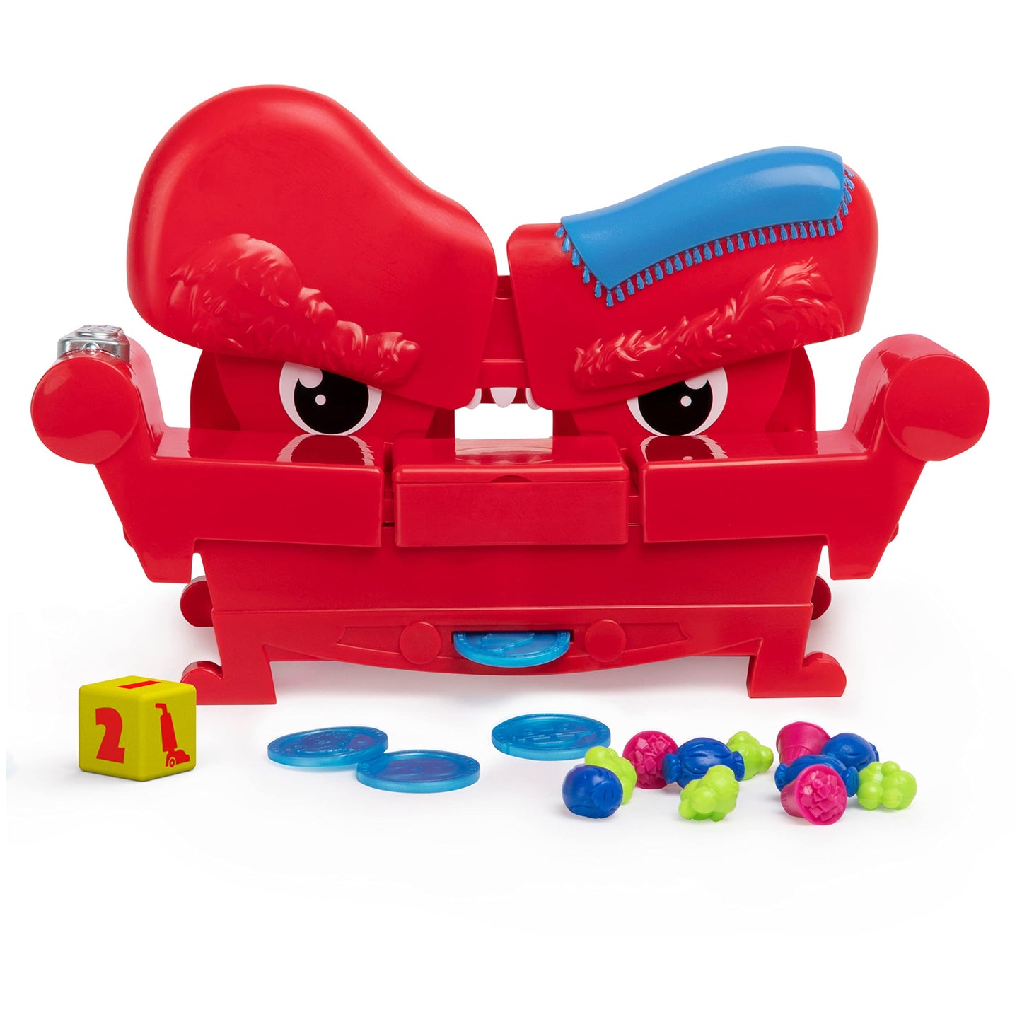 Spin Master Games Grouch Couch Board Game - Fun Family Game with Sounds, Ages 5+, Plastic, Model 6058522