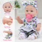 Ecore Fun 12 Inch Baby Doll with Clothes and Accessories,16 Pcs Reborn Alive Doll Playset Sets Include 12 Inch Doll,2 Sets of Cl
