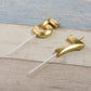 Gold 75th & 57th Birthday Candles,Gold Number 75 57 Cake Topper for Birthday Decorations Party Decoration