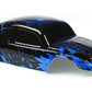 SummitLink Custom Body Muddy Blue Over Black Compatible for 1/10 Slash 4x4 VXL 2WD Slayer RC Car or Truck (Truck not Included) S