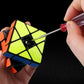 3X3 Speed Cube Yj Toys Dysmorphism 3X3X3 Fisher Cube 3X3X3 Magic Speed Cube Puzzles Black Sturdy And Smooth Speed Cube Puzzles Toy For Kids And Adults