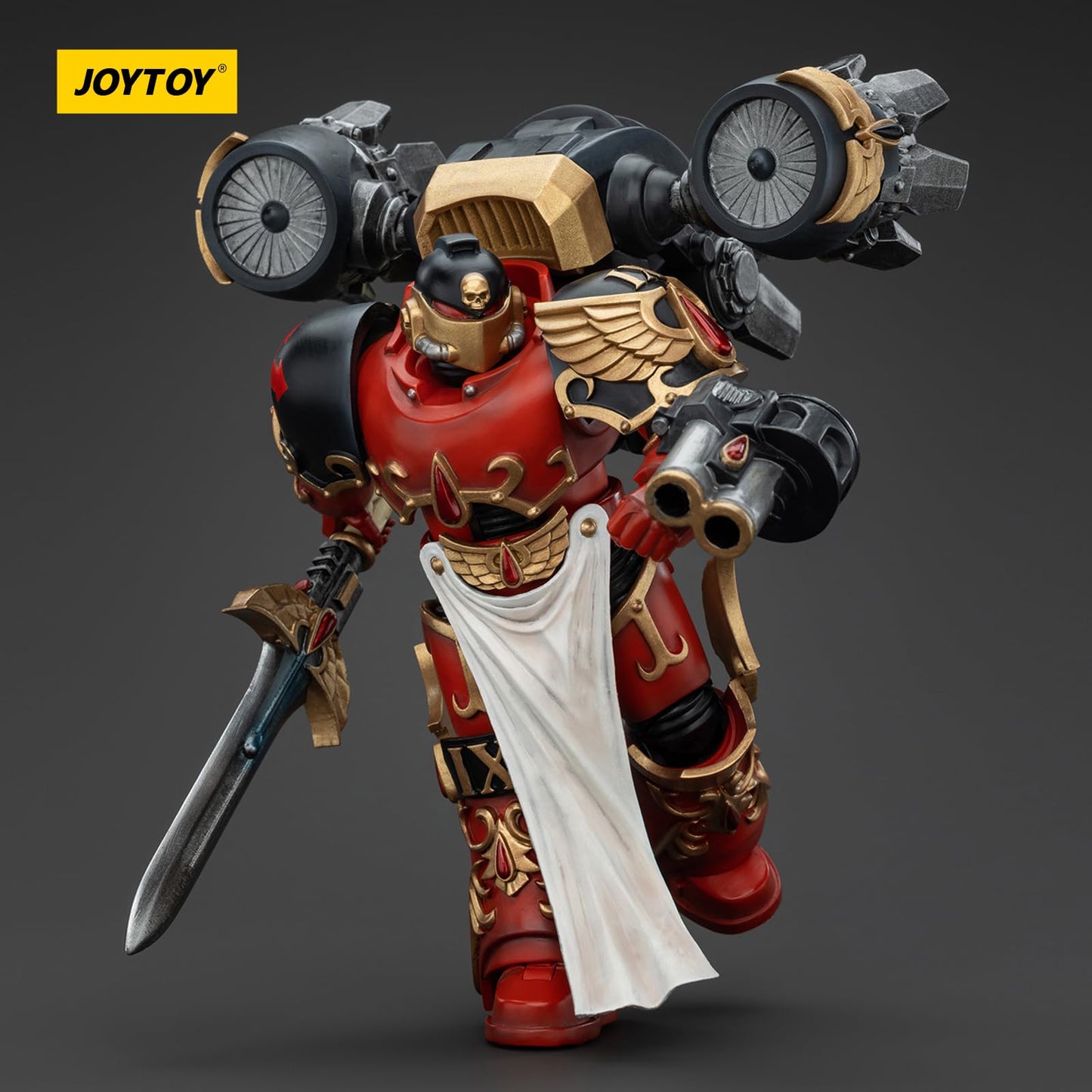 JOYTOY Warhammer 40k Blood Angels, 1/18 Blood Angels Dawnbreaker Cohort Dawnbreaker 1 Action Figure Collect Model