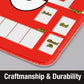 Biouai Playmat For Trading Card Game - Stitched Play Mats With Tube For Card Gameplay With Zones, 2 Player Trainer Game Playing