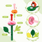 Wooden Flower Garden Building Toys For Kids, Stem Educational Activity Preschool Kit Gift For Boys Girls Age 3 4 5 6 7 Years Old