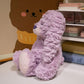 TONGSONG Plush Purple Rabbit Stuffed Animal Soft Plushies Huggable Cartoon Bunny Plush Toy 12.6 Inch