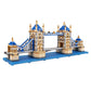 Geniteen Building Blocks Set  London Tower Bridge Model Micro Mini Blocks  3800 PCS Architecture Model Kits