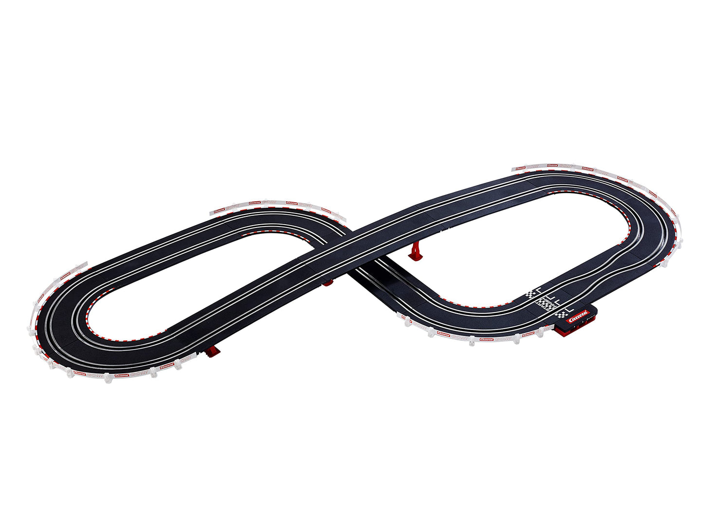 Carrera Go Build 'N Race 62529 Racing Set 3.6 Electric Powered Slot Car Racing Kids Toy Blocks Race Track Set Includes 2 Hand Controllers And 2 Cars In 1:43 Scale