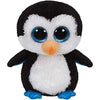 Ty Beanie Boos Waddles Penguin Plush Toy - Small Black - Model 36008