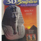 Milton Bradley 3D Sculpture Puzzle King Tut - 200 Pieces, Cardboard, Multicolored, Ancient Egyptian Assembly & Disassembly Set