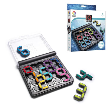 Smartgames Iq Digits Math Deduction Travel Game For Ages 7 - Adult With 120 Challenges