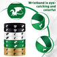 Skylety 24 Pieces Dragon Party Favors Dragon Themed Rubber Bracelets Silicone Wristbands Prints Rubber Bracelets Colored Stretch